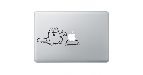 Simon's Cat - Aufkleber für MacBook Air und MacBook Pro