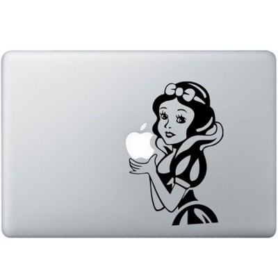 Snow White Animated MacBook Decal