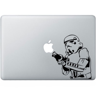 Stormtrooper MacBook Decal Black Decals