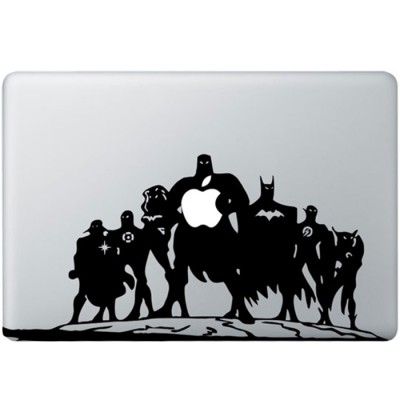 Justice League MacBook Decal