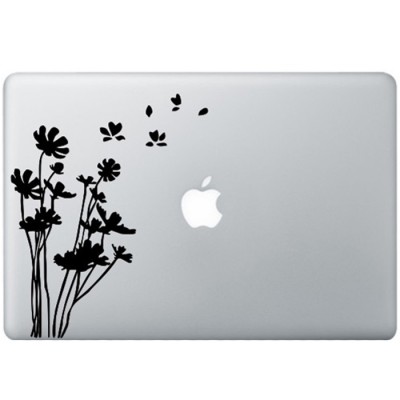 Flowers MacBook Decal