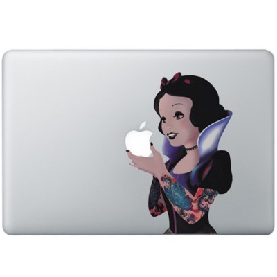 Snow White Gothic Colour MacBook Decal