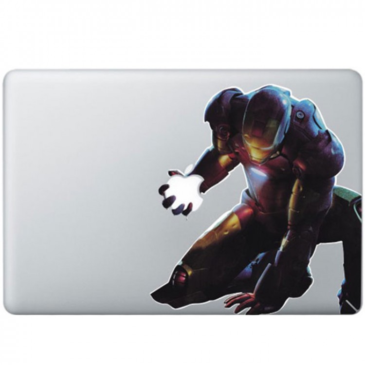 Iron Man (2) Colour MacBook Decal Full Colour Decals