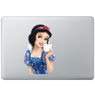 Snow White Animated (2) Colour MacBook Decal