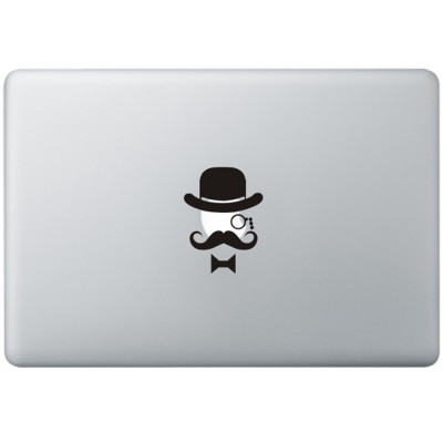 Like A Sir MacBook Decal Black Decals