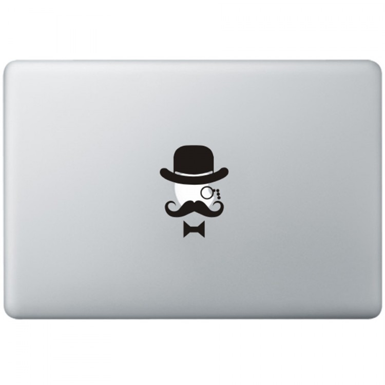 Like A Sir MacBook Decal Black Decals