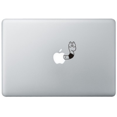 Wurm MacBook Decal Black Decals