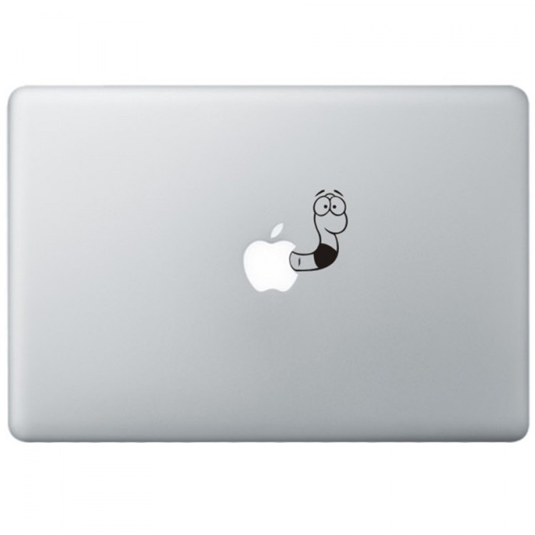 Wurm MacBook Decal Black Decals