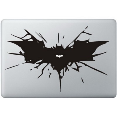 Batman Logo MacBook Decal Black Decals