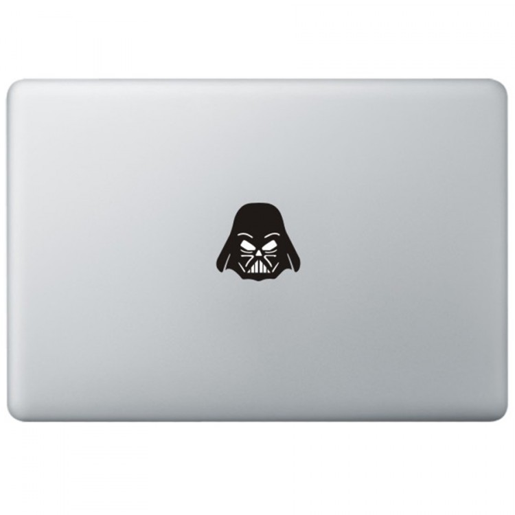 Darth Vader Mask MacBook Decal Black Decals