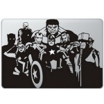 The Avengers (2) MacBook Decal Black Decals