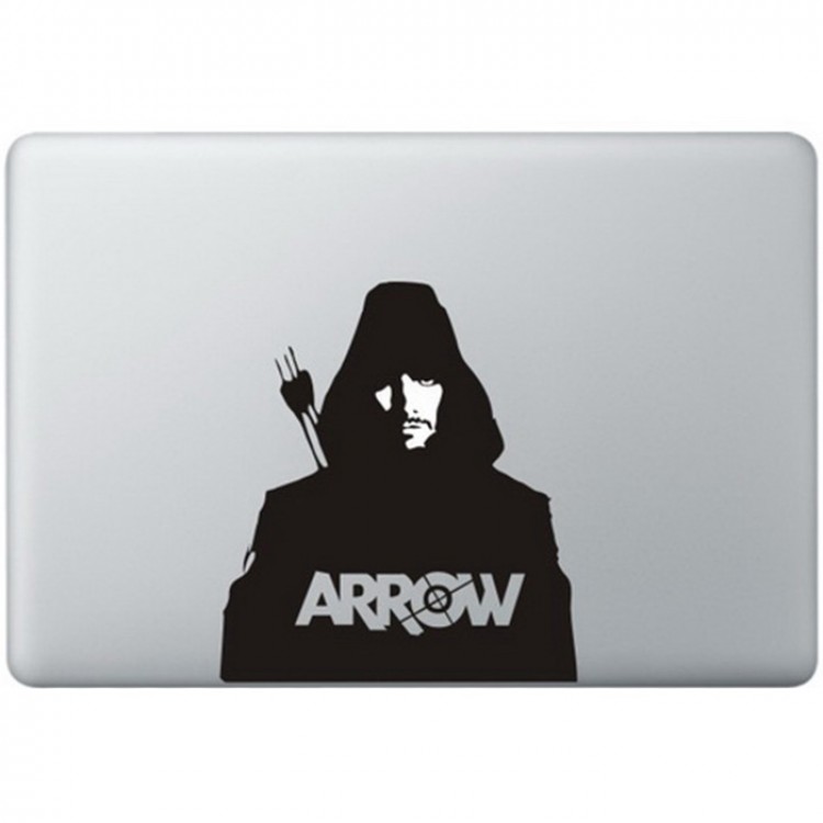 Arrow MacBook Decal Black Decals
