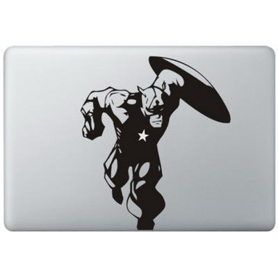 Captain America MacBook Decal