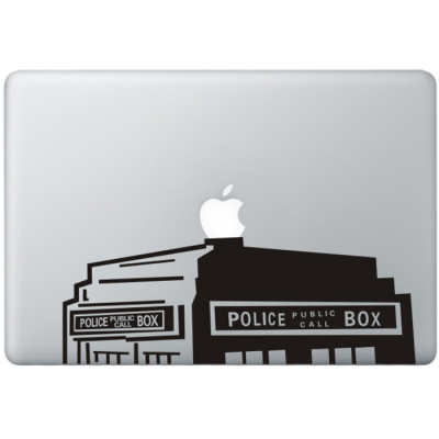 Dr. Who The Tardis (2) MacBook Decal