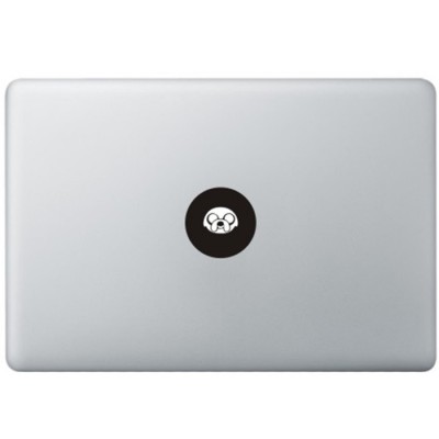 Adventure Time Logo MacBook Decal Black Decals