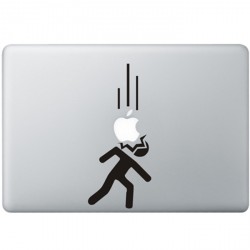 Falling Appels MacBook Decal