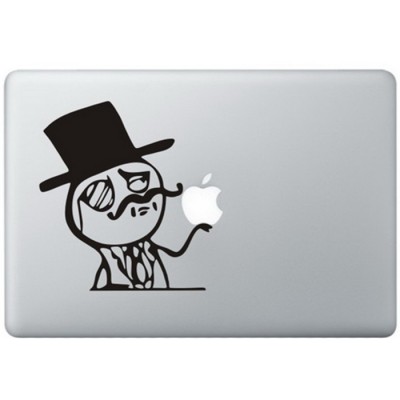 Like A Sir Meme MacBook Decal