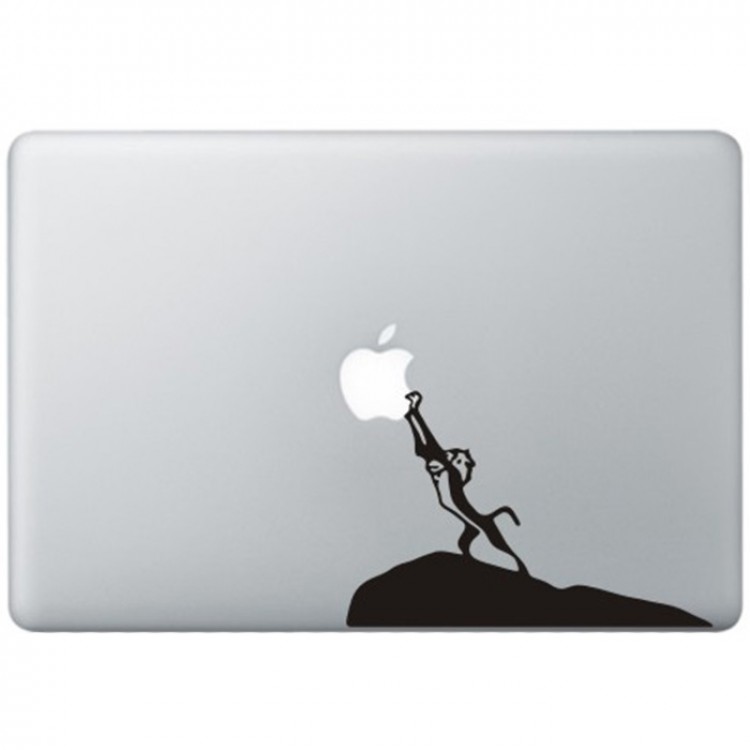 The Lion King MacBook Decal Black Decals