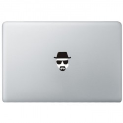 Breaking Bad Heisenberg MacBook Decal