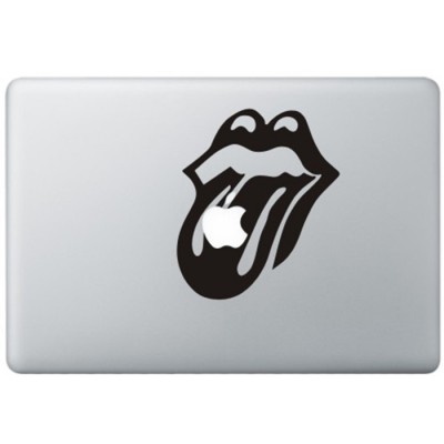 The Rolling Stones MacBook Decal Black Decals