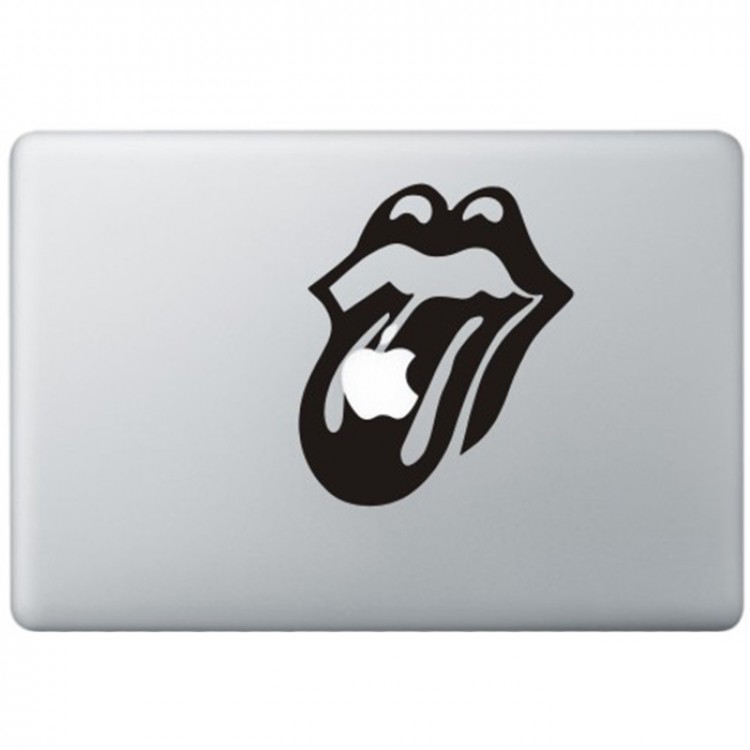 The Rolling Stones MacBook Decal Black Decals