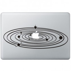 Milky Way MacBook Decal