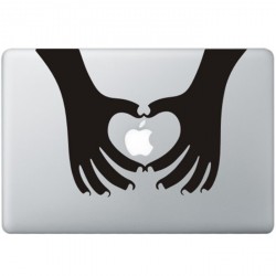 Apple Love MacBook Decal