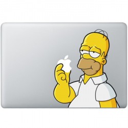 Homer Simpsons MacBook Decal