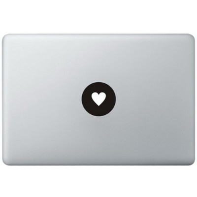 Love Logo MacBook Decal Black Decals