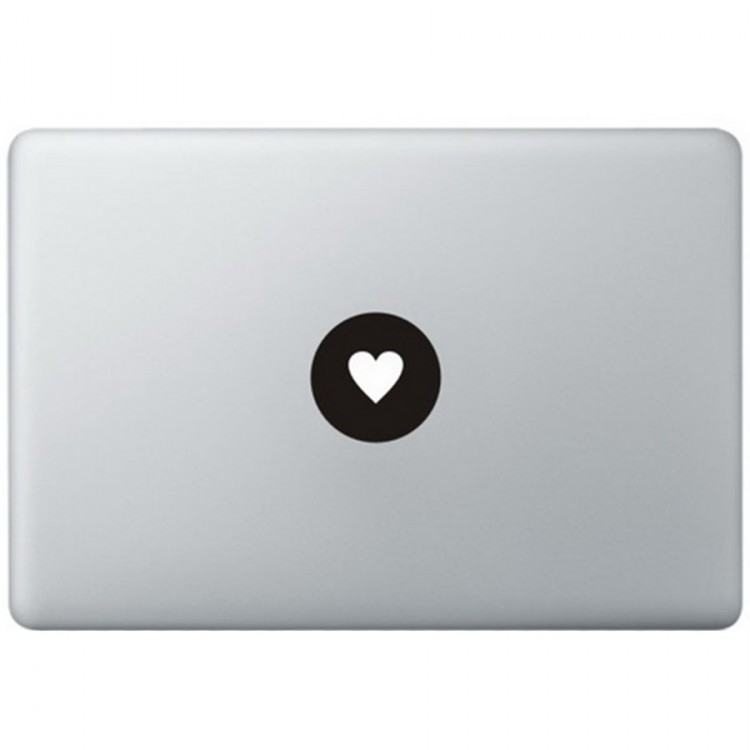 Love Logo MacBook Decal Black Decals