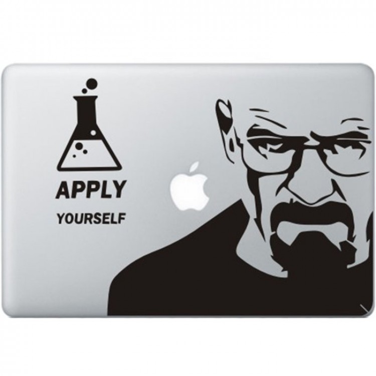 Breaking Bad MacBook Decal Black Decals