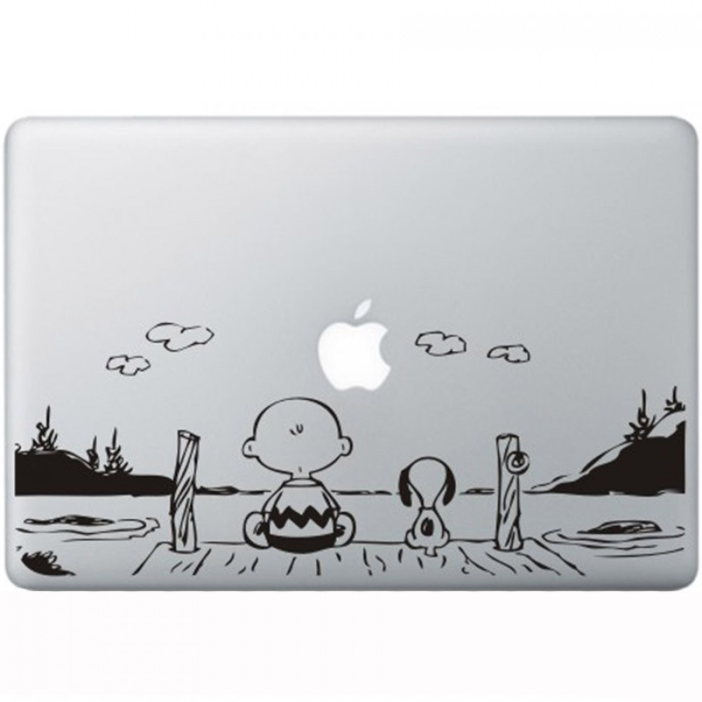 Charlie Brown Peanuts Laptop / Macbook Vinyl Decal Sticker