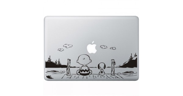 Snoopy Cool Macbook Aufkleber