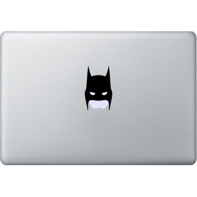 Batman Mask MacBook Decal Black Decals