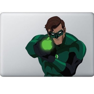 Green Lantern MacBook Decal