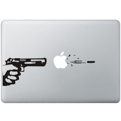 Gun Shot MacBook Decal